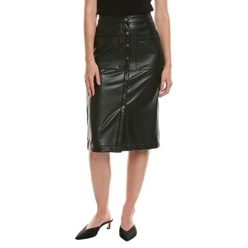 Nicole Miller Womens Pencil Skirt, Black